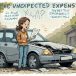 Illustration showing the importance of building an emergency fund for financial security.